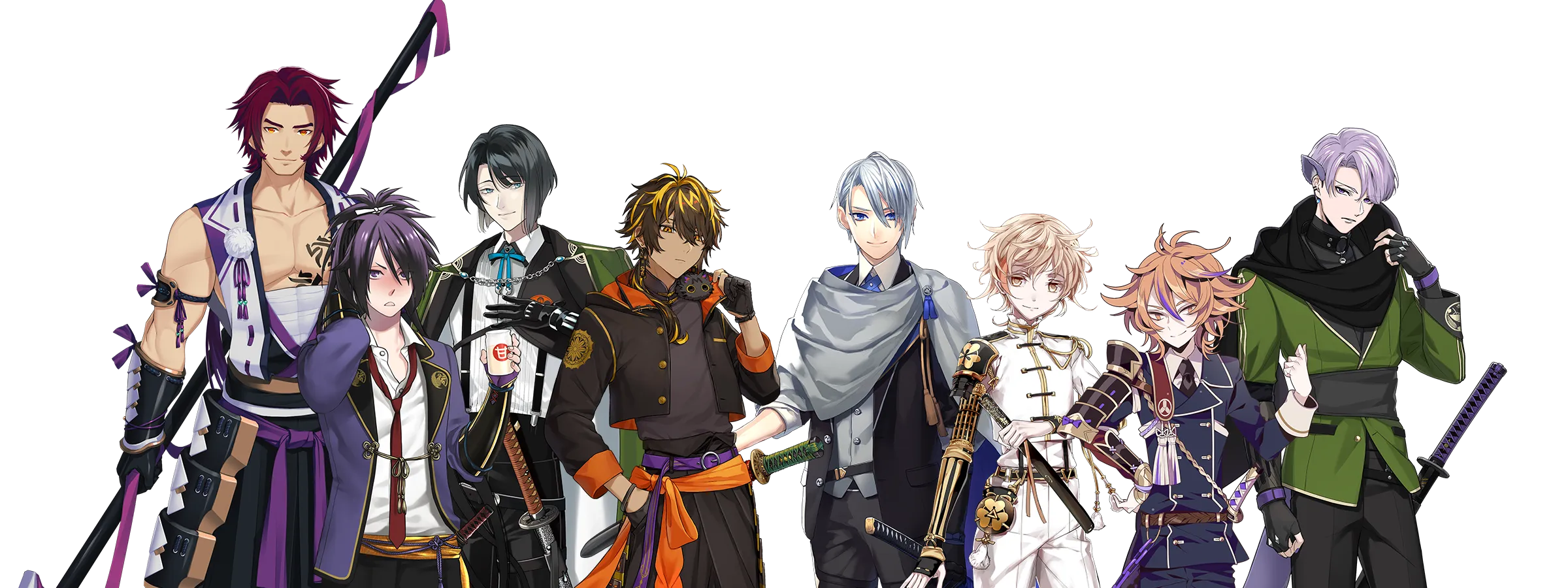 刀剣乱舞ONLINE コラボレーションキャラクタービジュアル
