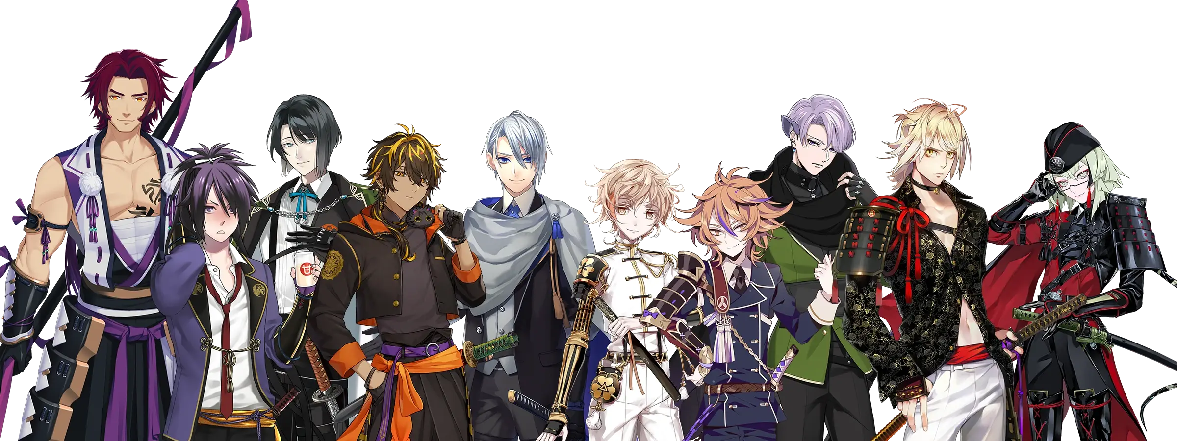 佐野美術館・徳川美術館と『刀剣乱舞ONLINE』のコラボレーションキャラクタービジュアル